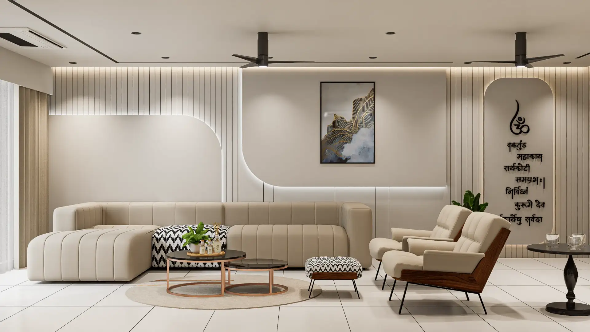 Twin Tower – Living space view 6